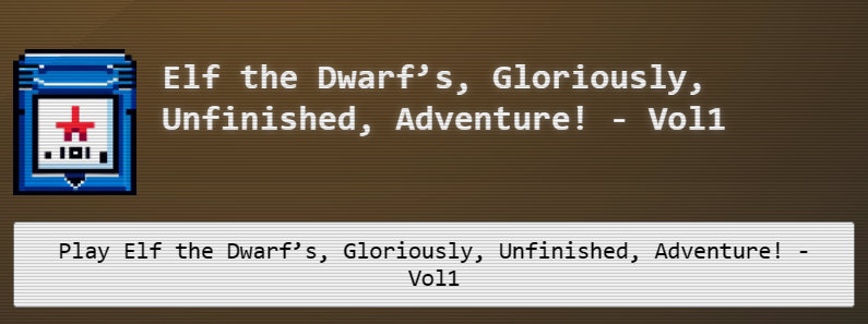 Elf the Dwarfs Volume 1